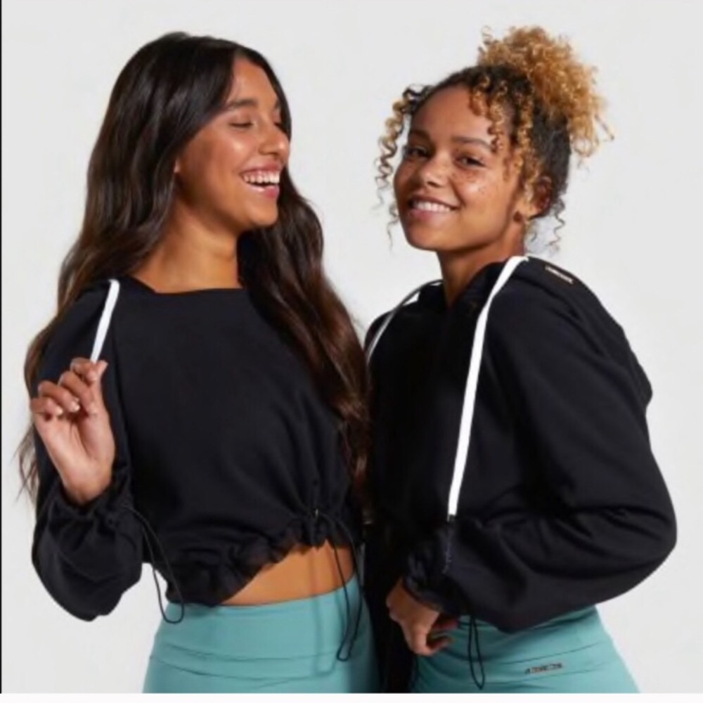 Whitney Simmons Gymshark Cropped Hoodie